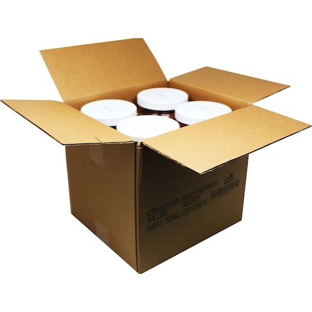 Badia Badia Pepper Red Crushed 3lbs Bottle, PK4 00033844903176